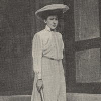 Kate Gillou Fenwick Roland-Garros 1904, 1905, 1906 et 1908.