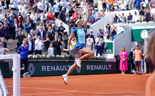 Caroline Garcia, 1er tour, Roland-Garros 2022 
