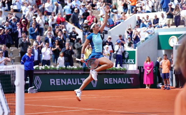 Caroline Garcia, 1er tour, Roland-Garros 2022