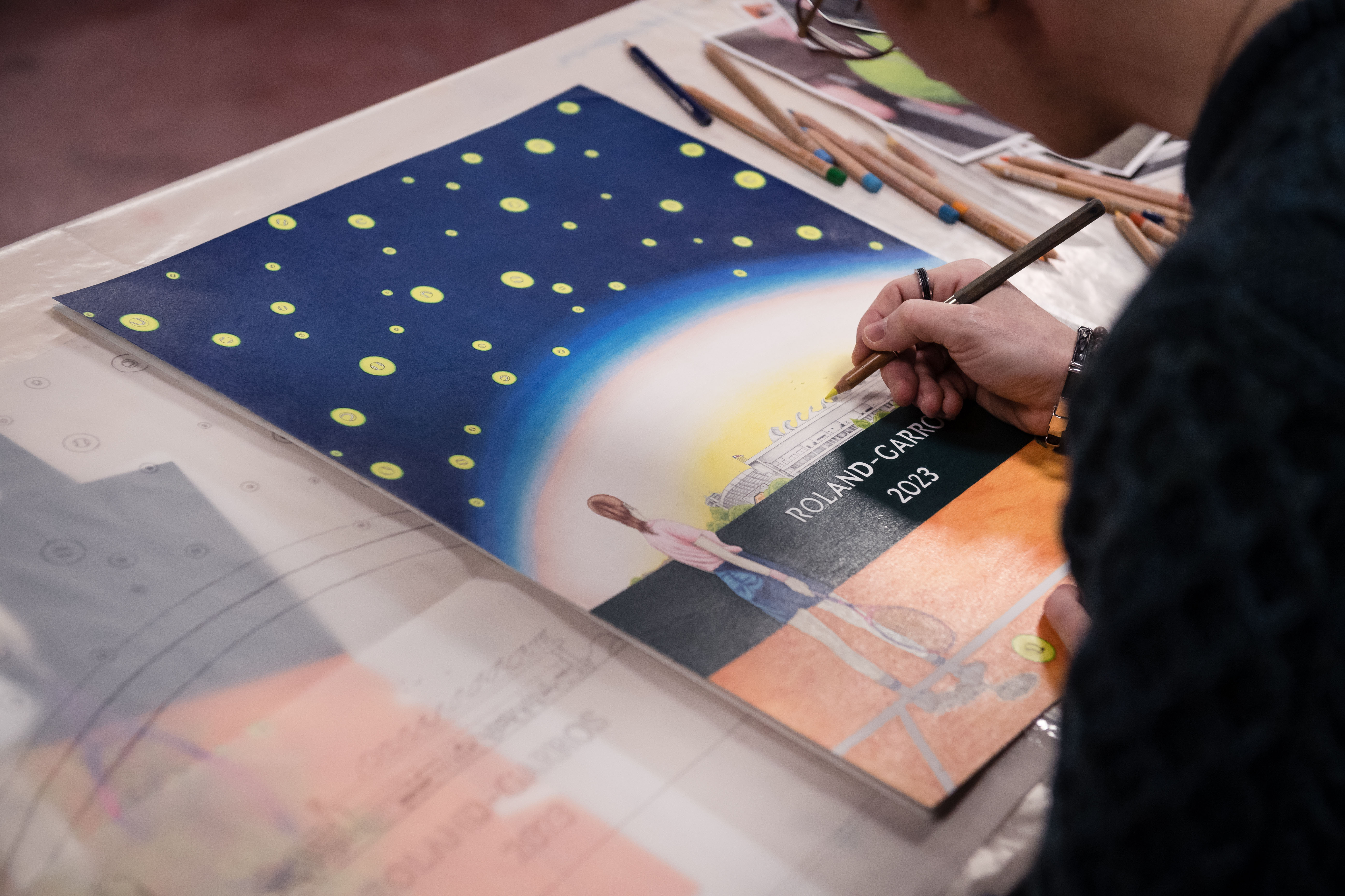 Affiche Roland-Garros 2023