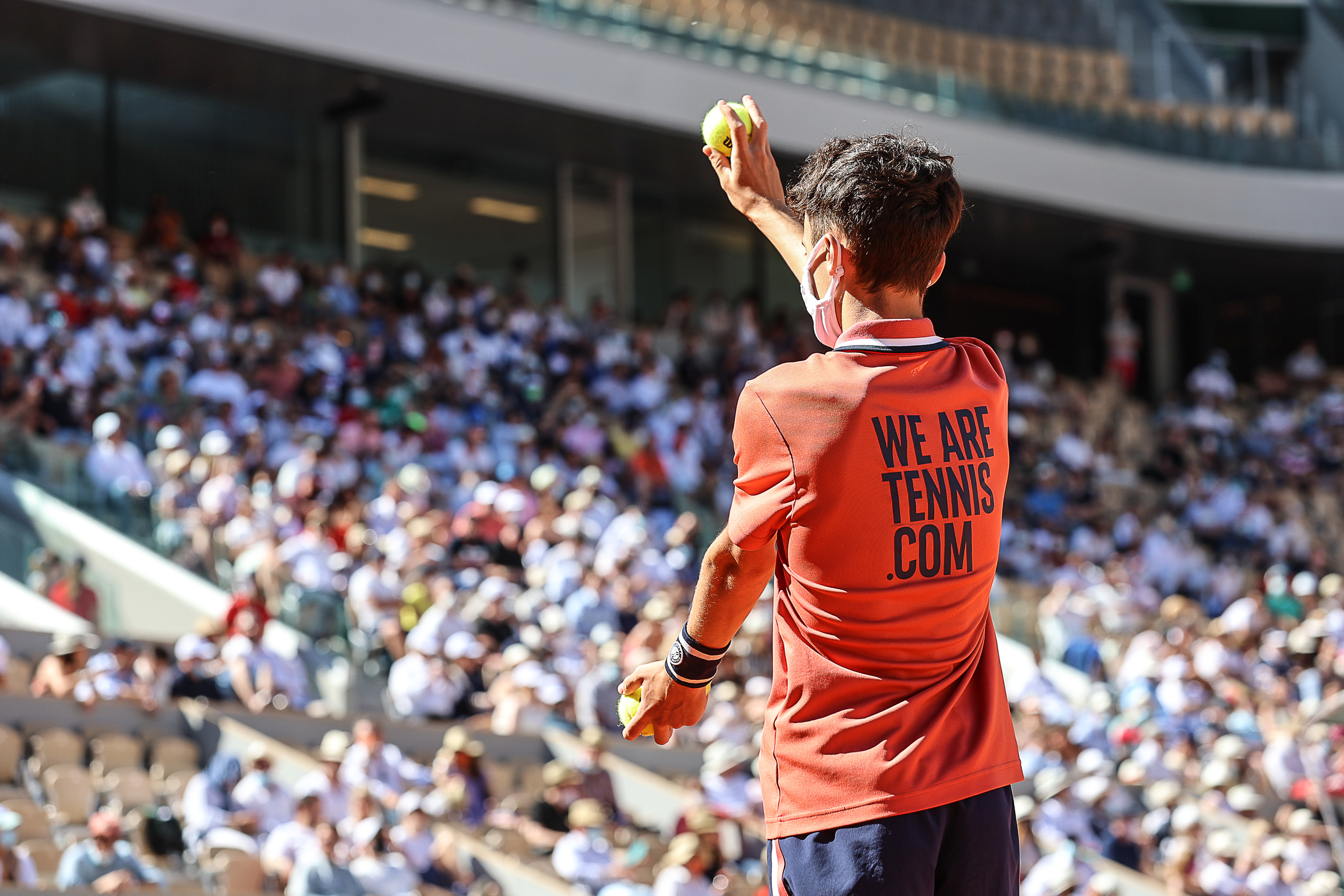 Ramasseur de balle / Roland-Garros 2021