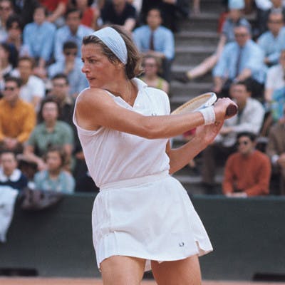Margaret Smith Court Roland-Garros 1969.