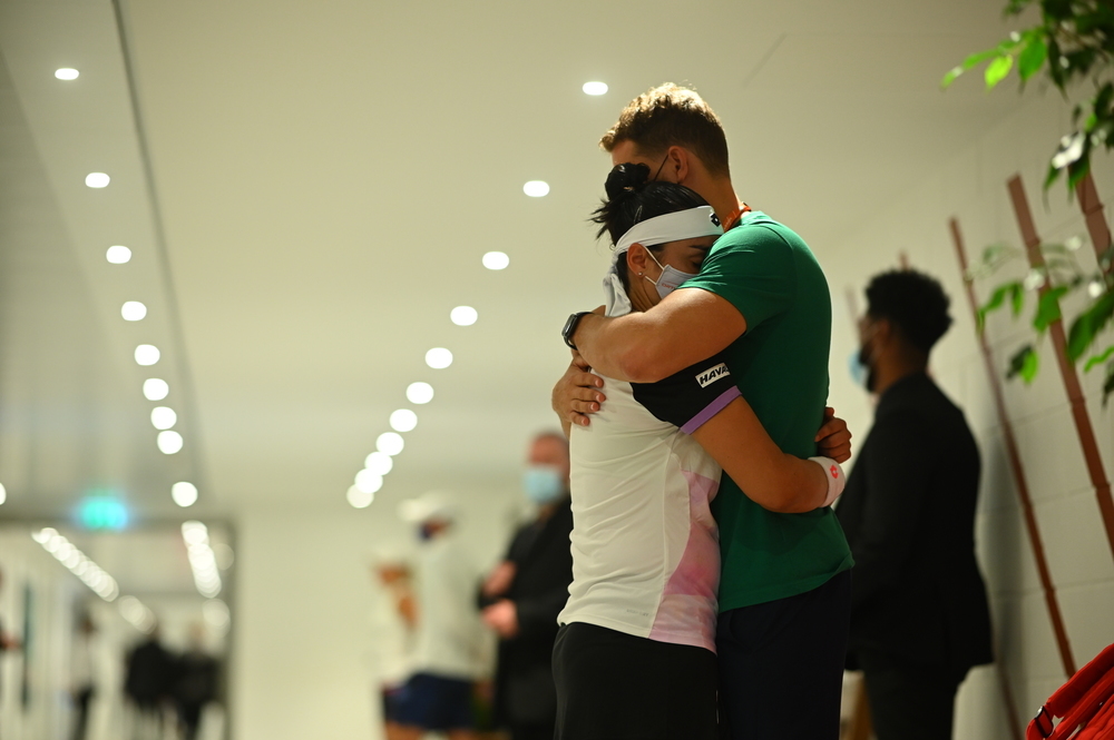 Ons Jabeur, Karim Kamoun, Roland Garros 2021, first round