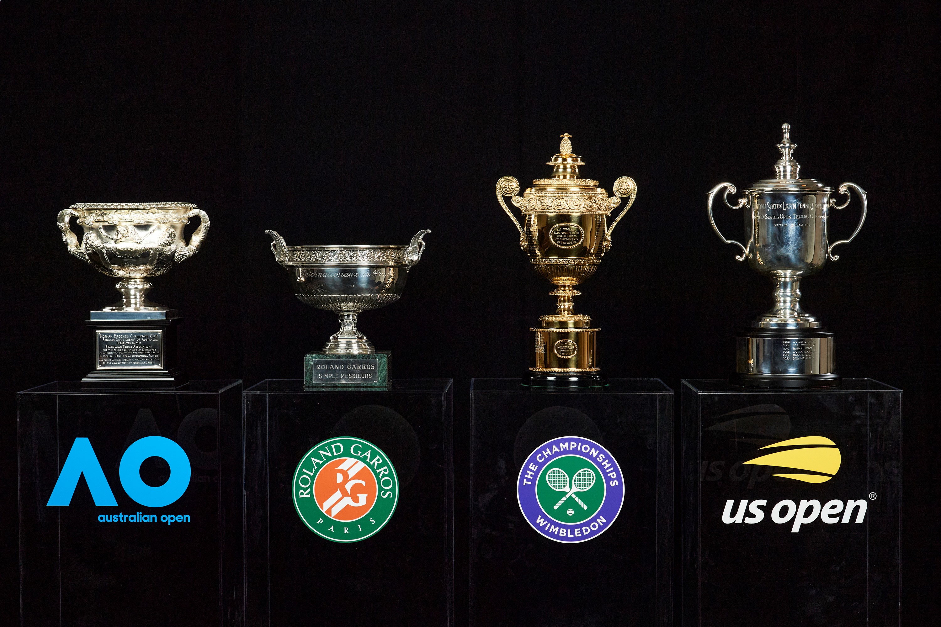 Trophées simple messieurs Grand Chelem