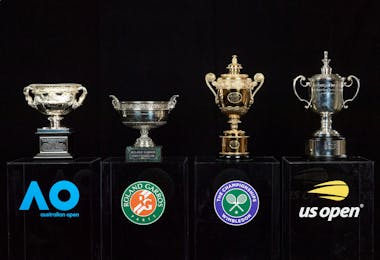 Trophées simple messieurs Grand Chelem Trophées simple messieurs Grand Chelem