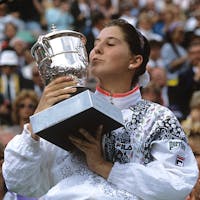 Monica Seles Roland-Garros 1992 champ.