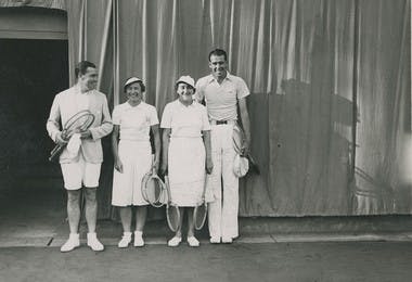 RG 1937 - Roland Journu, Marie Louise Horn, Simonne Mathieu et Yvon Petra
