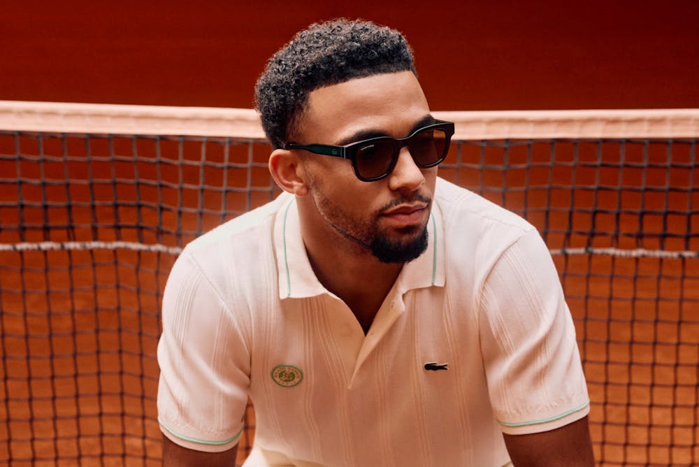 Arthur Fils / Lacoste lunettes X Roland-Garros 2025 Arthur Fils / Lacoste lunettes X Roland-Garros 2025