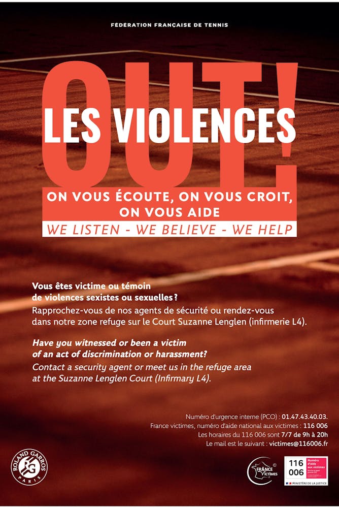 Zone refuge / Roland-Garros 2025 Zone refuge / Roland-Garros 2025