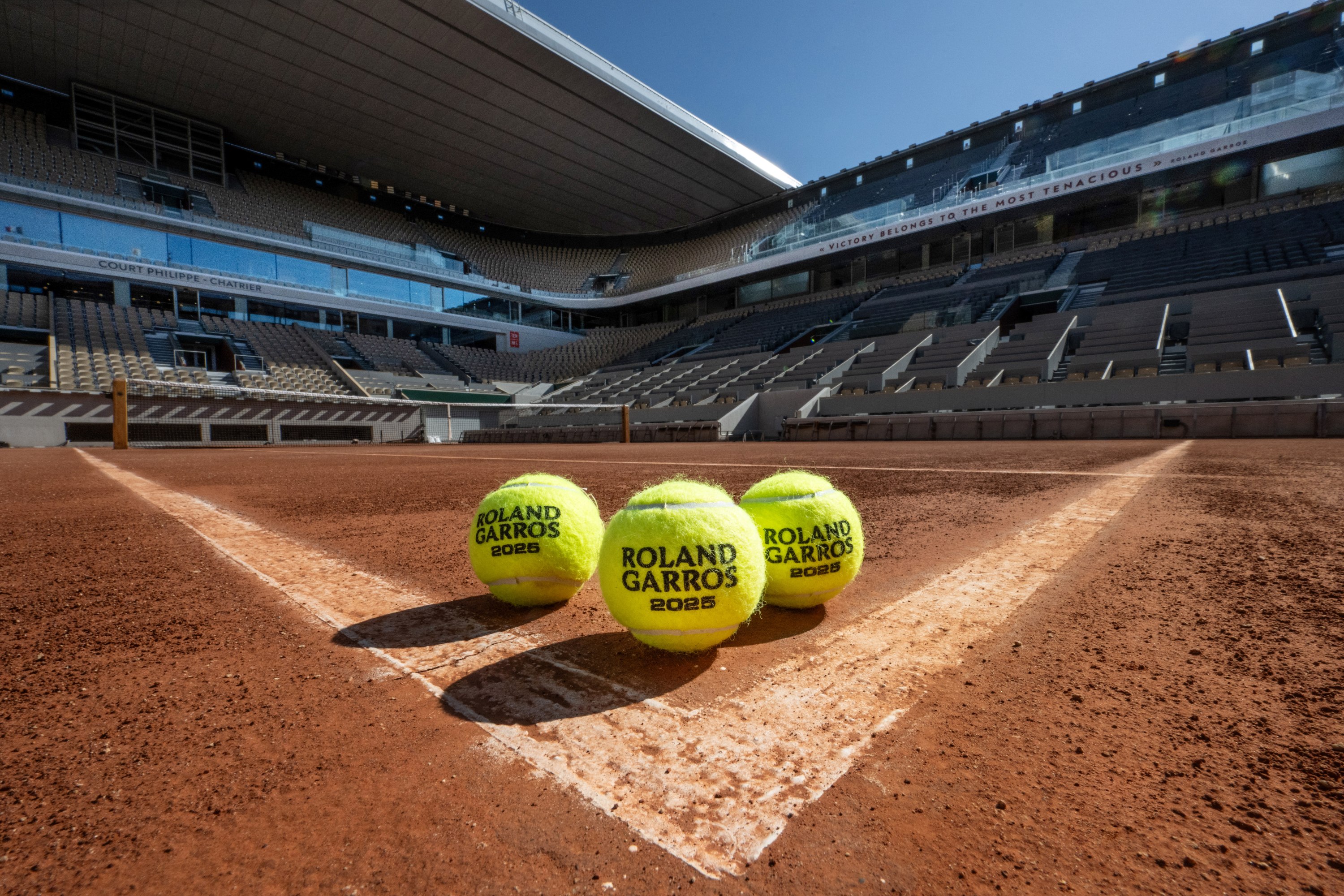 Balles officielles / Roland-Garros 2025