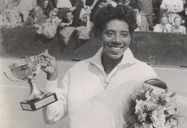 Althea Gibson Roland-Garros 1956
