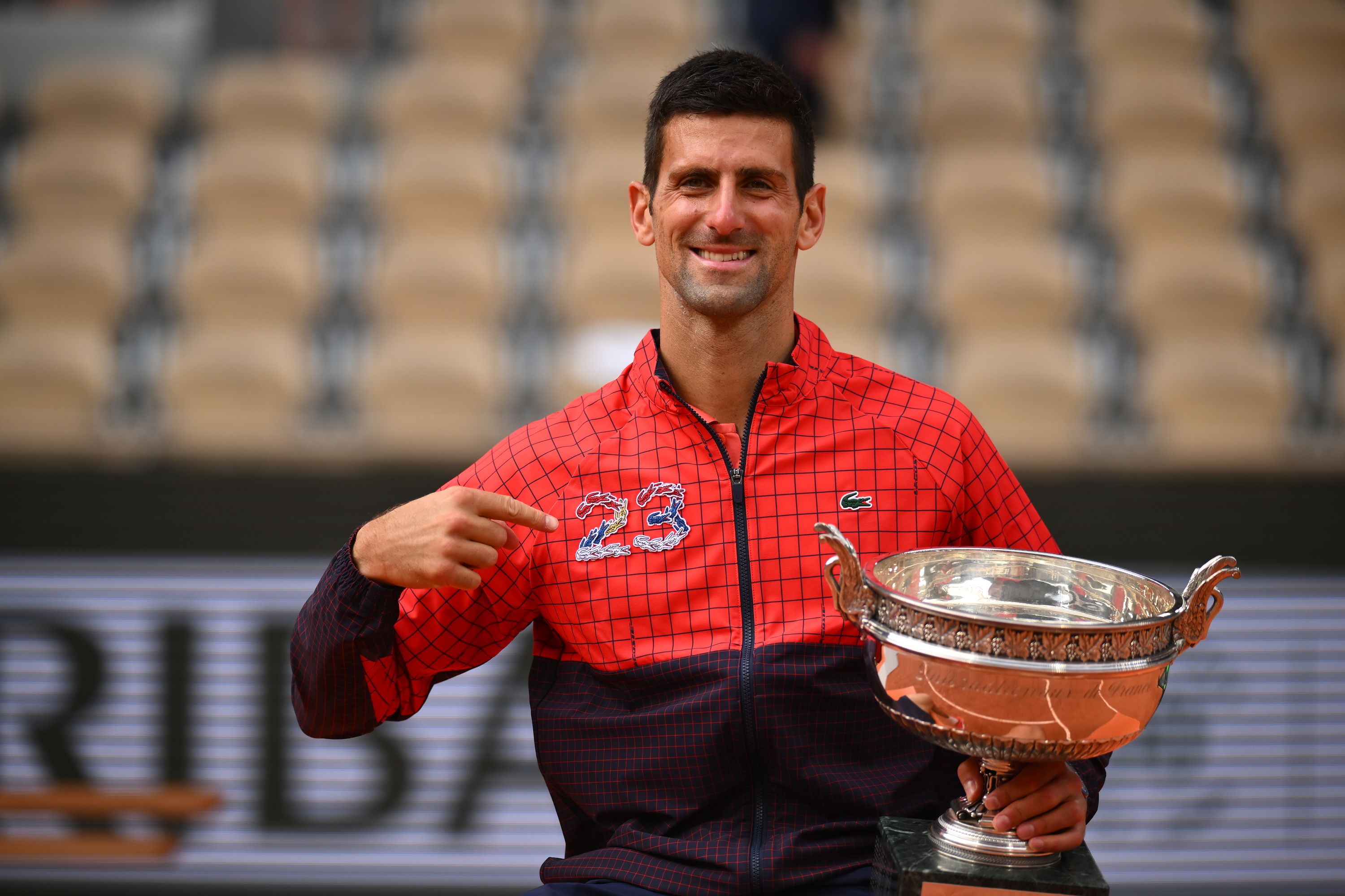 Novak Djokovic, Roland-Garros 2023, trophy, final