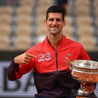 Novak Djokovic, Roland-Garros 2023, trophy, final