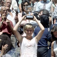 Sue Barker Renata Tomanova Roland-Garros 1976.
