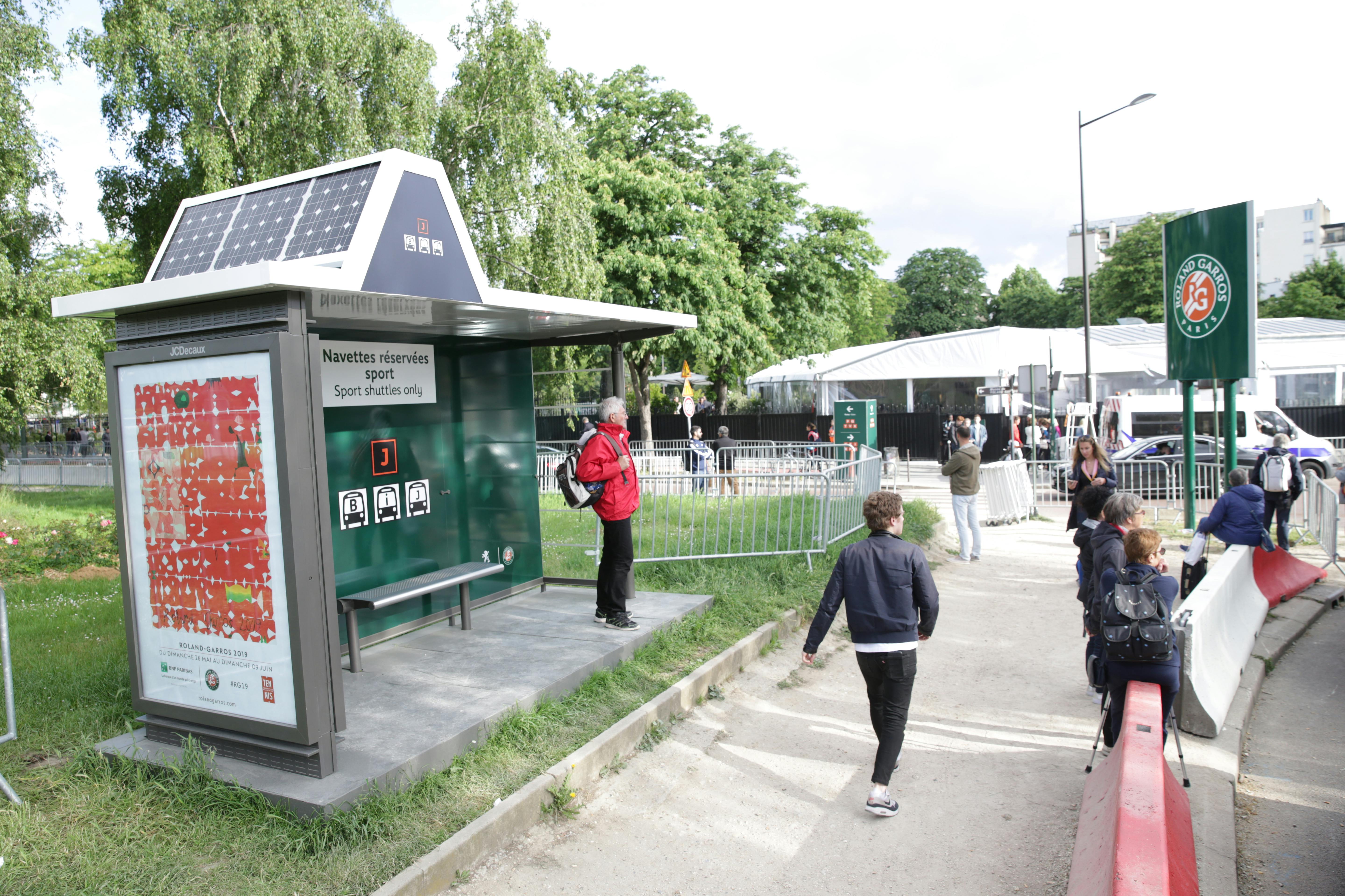 JC Decaux at Roland-Garros 2019