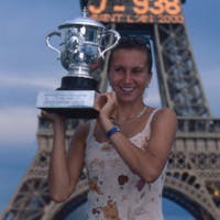 Iva Majoli championne Roland-Garros 1997 French Open champ.