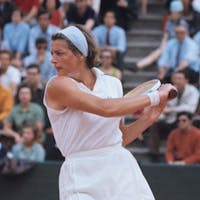 Margaret Smith Court Roland-Garros 1969.