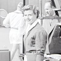 Nelly Adamson Landry, championne de Roland-Garros 1948 / Nelly Adamson Landry French Open 1948 champion.