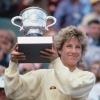 Chris Evert championne Roland-Garros 1985 French Open champ.