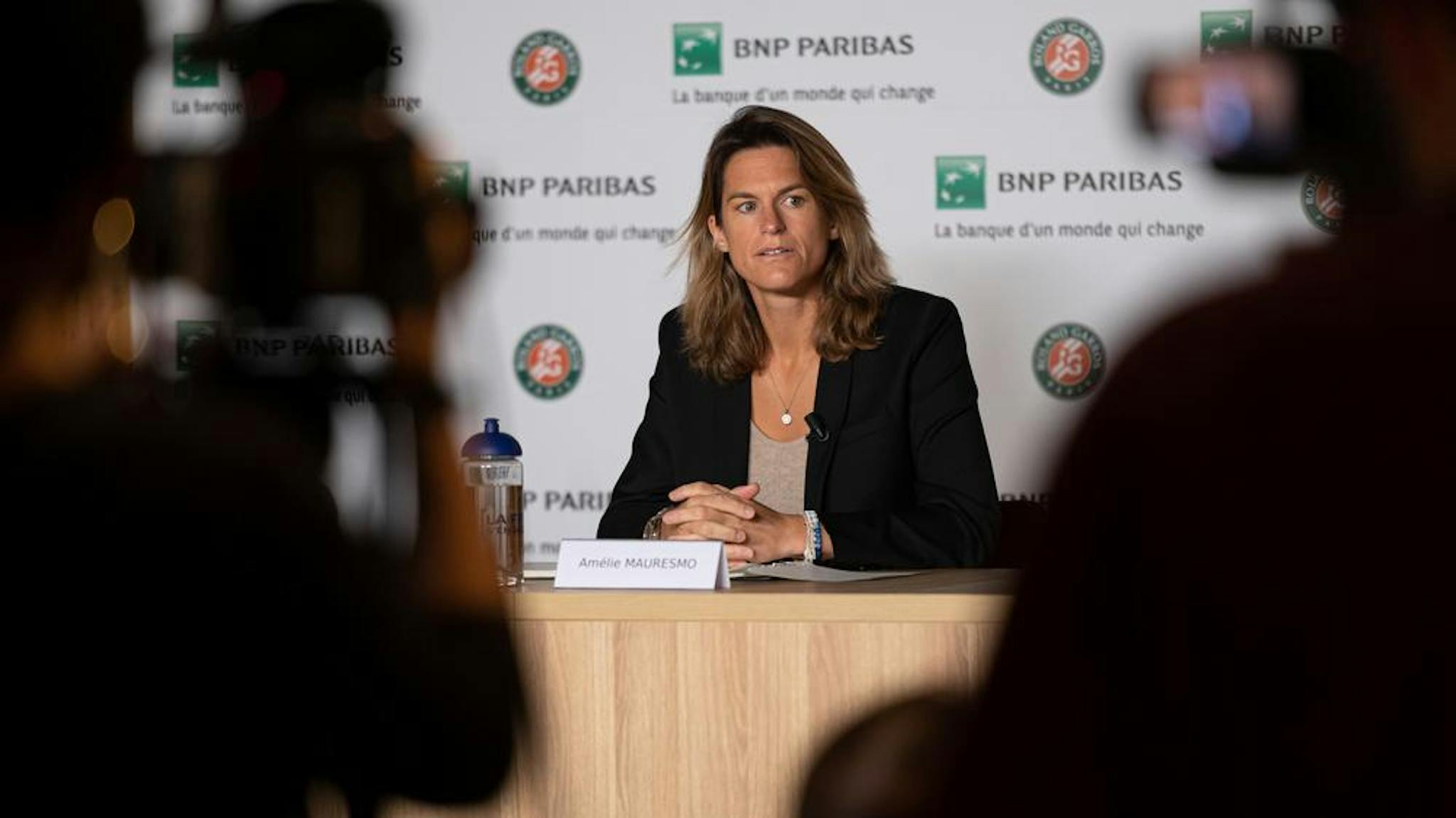 Amélie Mauresmo, une directrice pleine d'envie, d'idées et d'ambitions pour le tournoi !