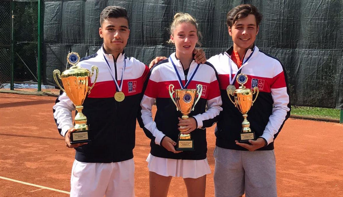 Championnats d&#039;Europe juniors : une pluie de médailles ! | Fédération française de tennis