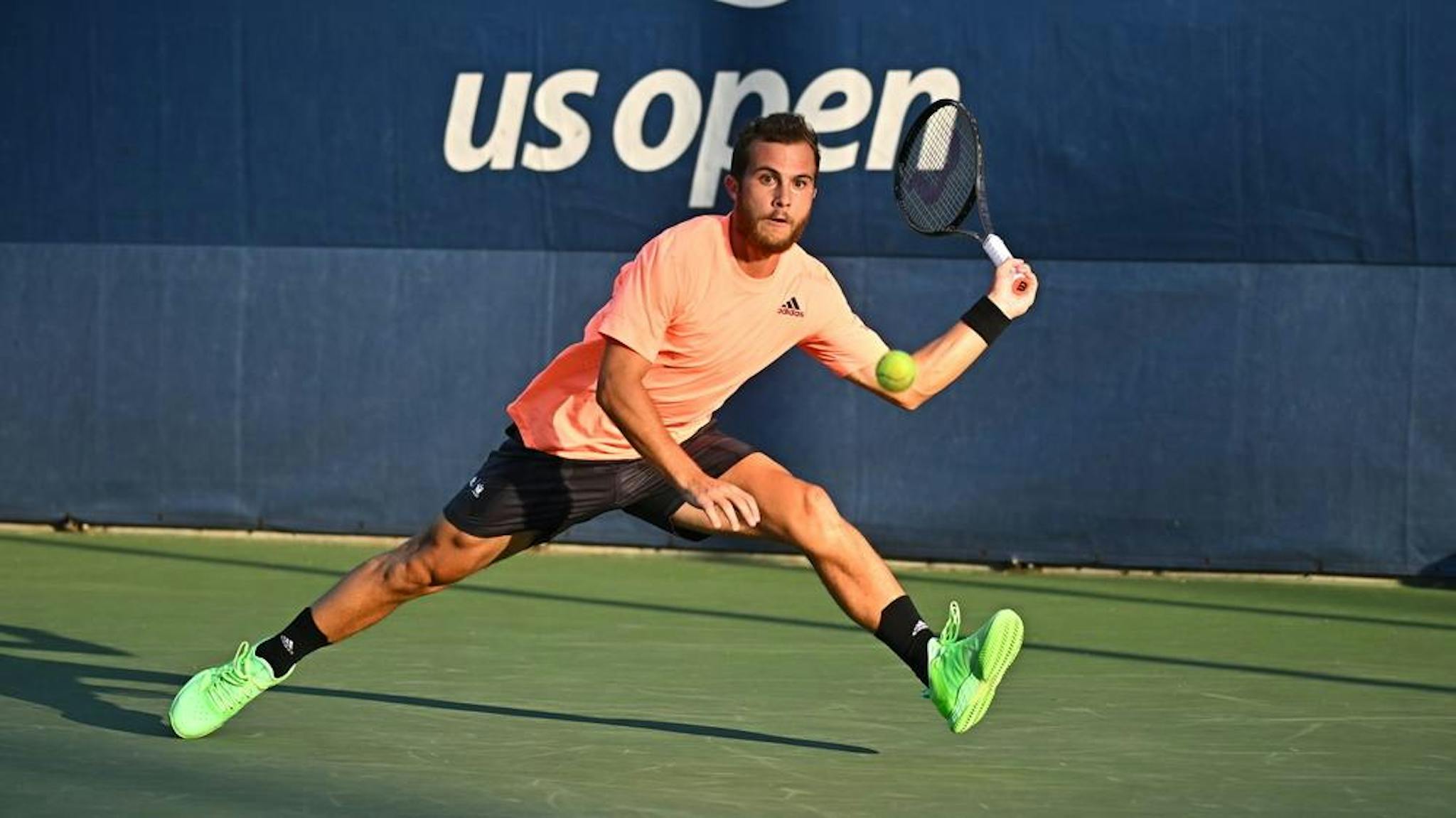 Hugo Gaston au premier tour de l'US Open en 2022