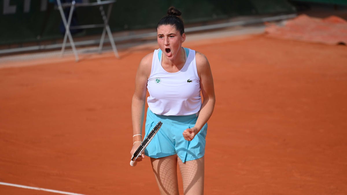 Elsa Jacquemot, "un peu comme chez elle" à Roland | Fédération française de tennis