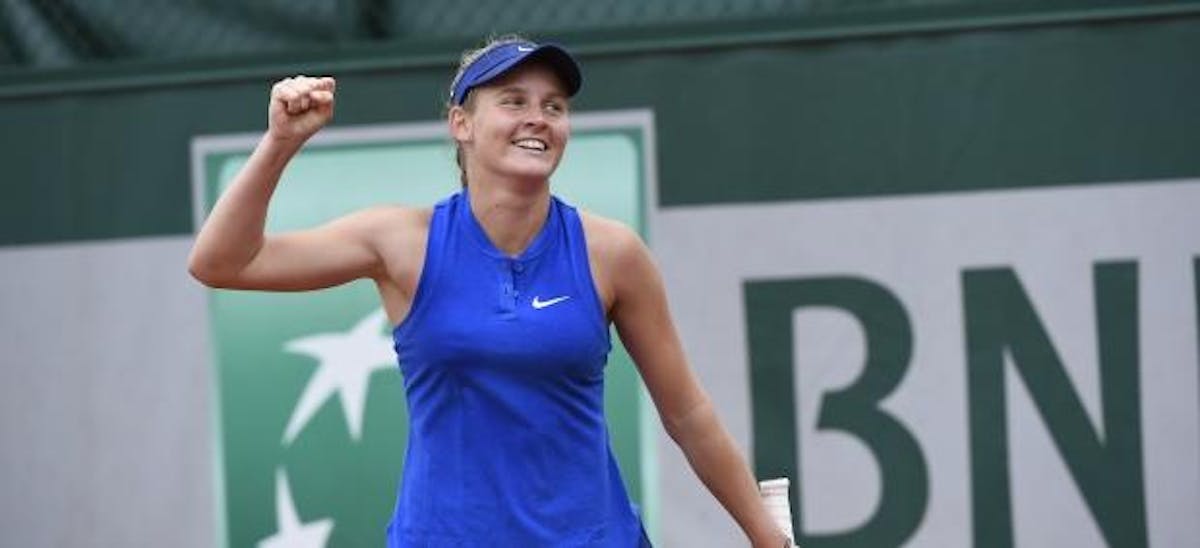 Une semaine en bleu : Fiona Ferro, première ! | Fédération française de tennis