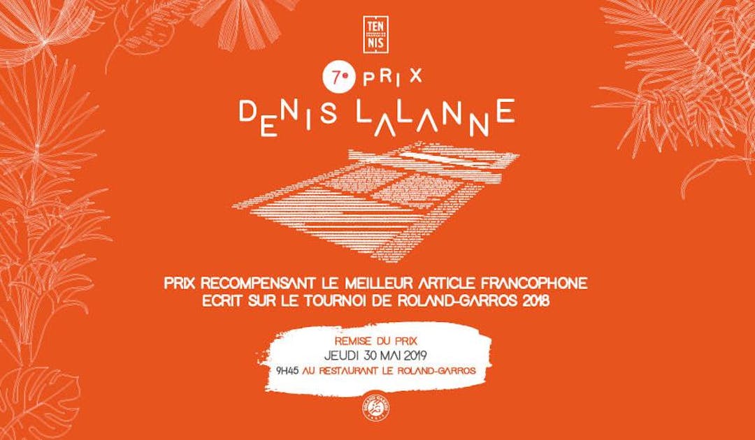 7e Prix Denis-Lalanne : découvrez les séléctionnés | Fédération française de tennis