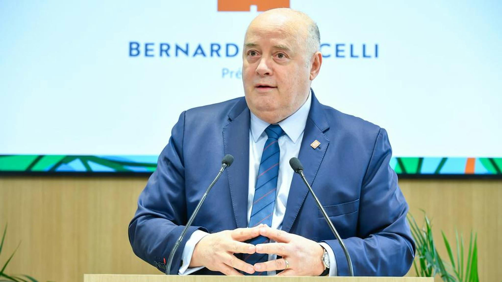 Bernard Giudicelli, président de la FFT