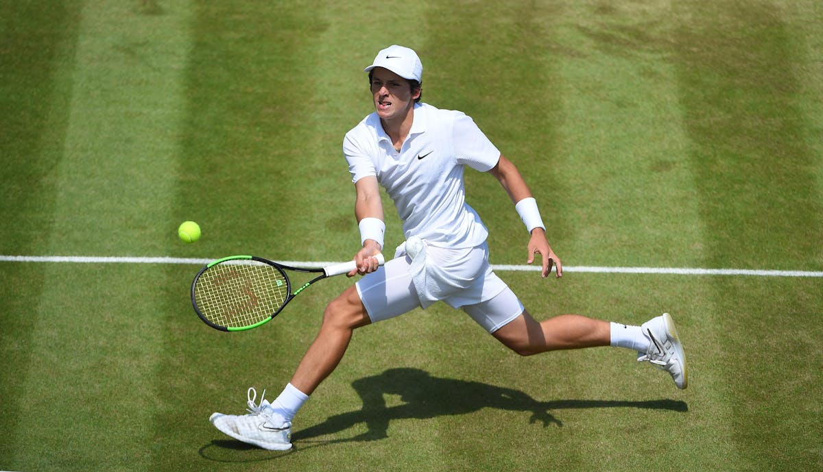 Harold Mayot : "Mon jeu s'adapte bien à l'herbe" | Fédération française de tennis