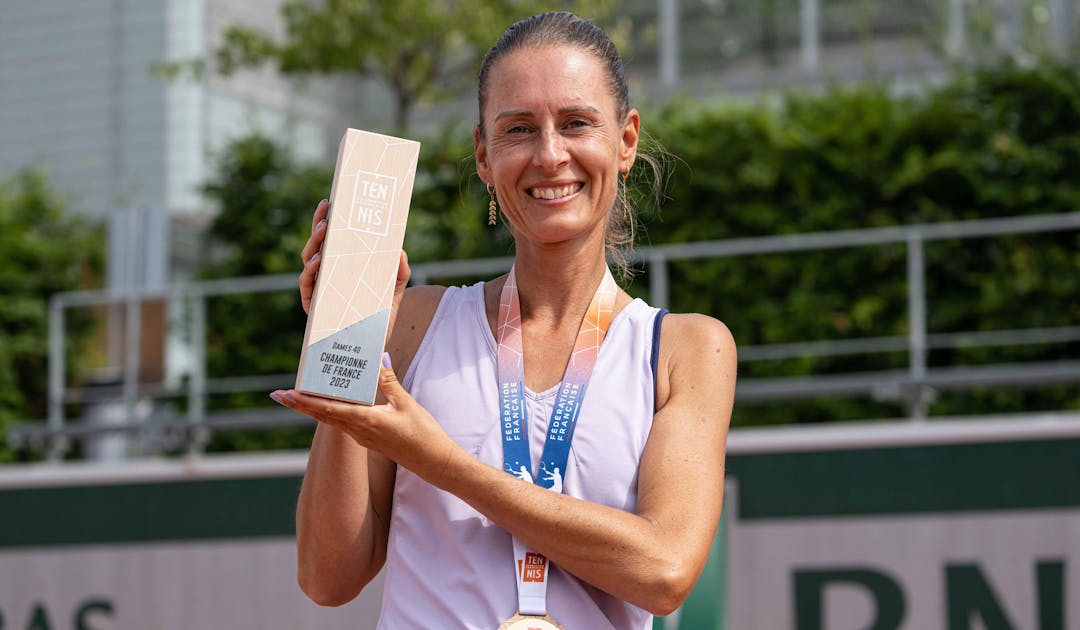 40 ans dames : la belle première pour Duglos | Fédération française de tennis