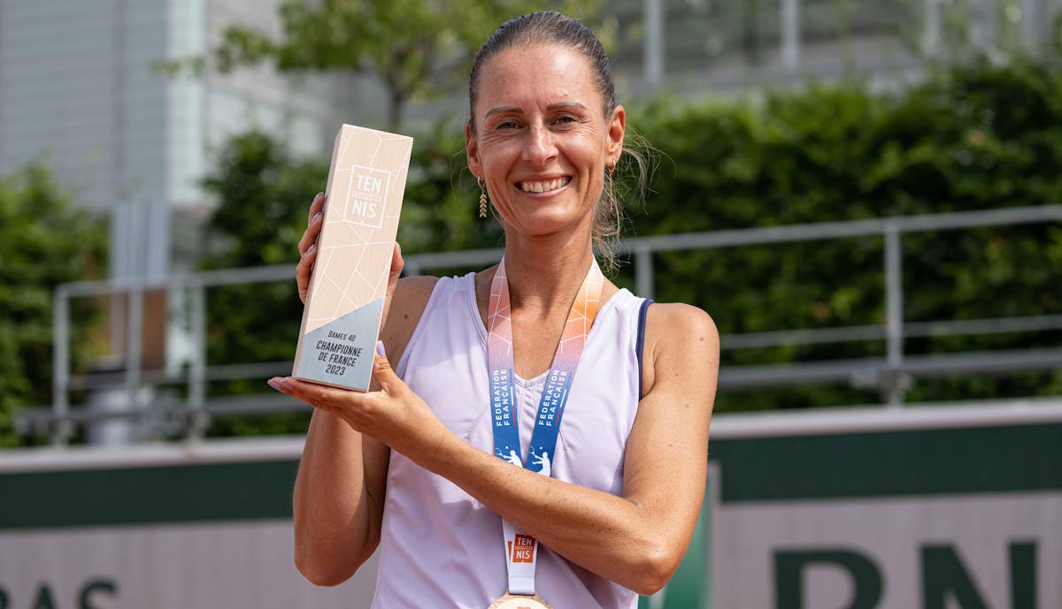 40 ans dames : la belle première pour Duglos | Fédération française de tennis