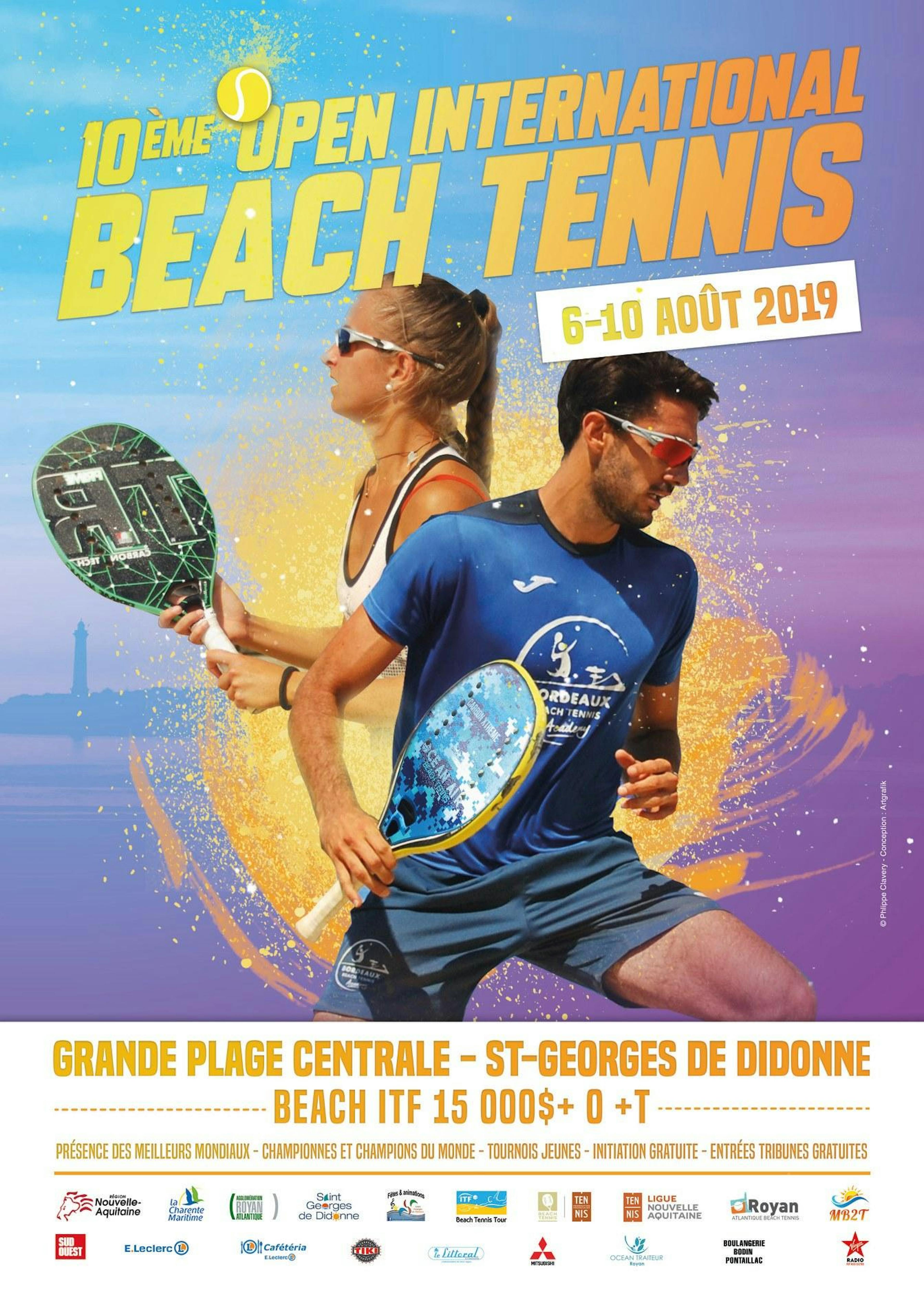 10e Open International de beach tennis