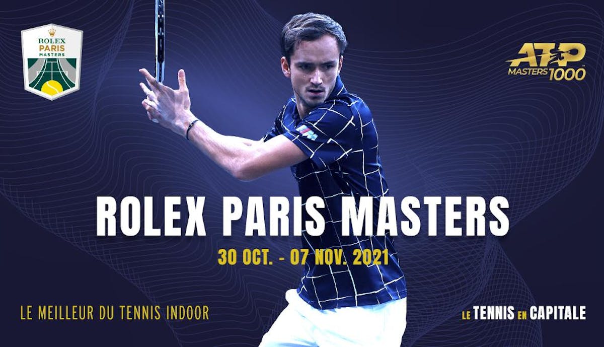 Ouverture de la billetterie licenciés pour le Rolex Paris Masters 2021 le 29 juin | Fédération française de tennis