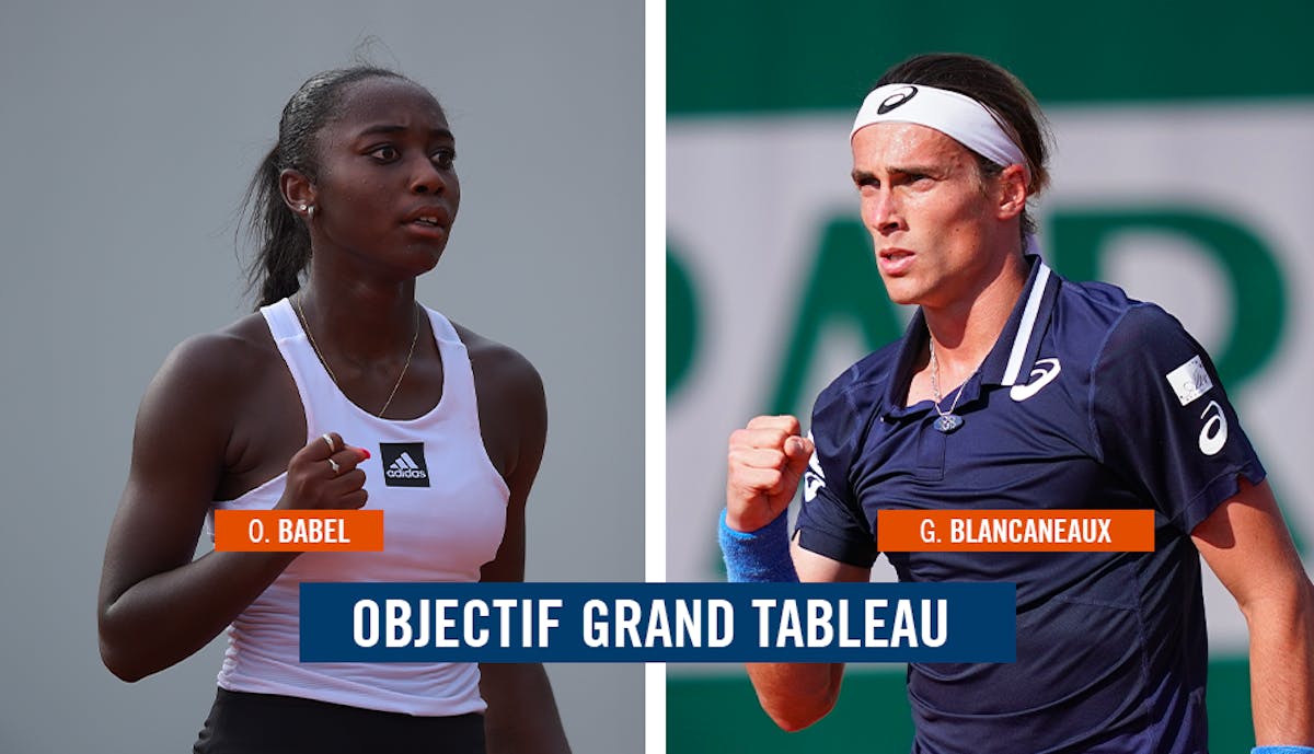 Océane Babel et Geoffrey Blancaneaux, il suffira d'une étincelle... | Fédération française de tennis