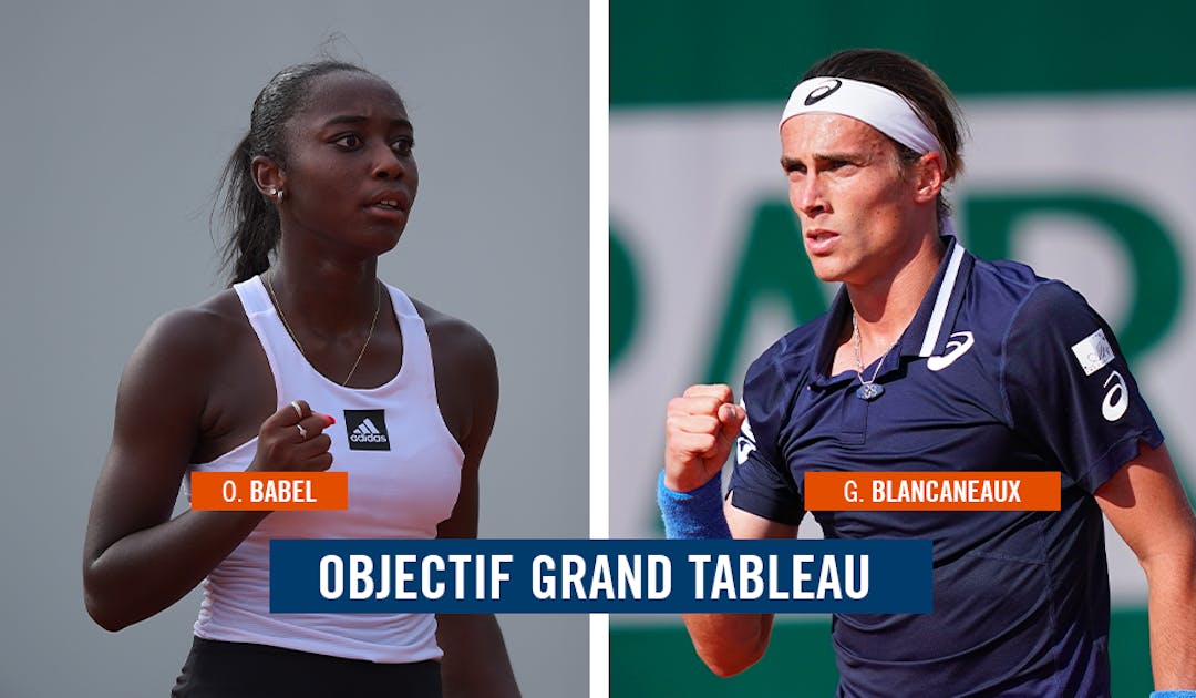 Océane Babel et Geoffrey Blancaneaux, il suffira d'une étincelle... | Fédération française de tennis