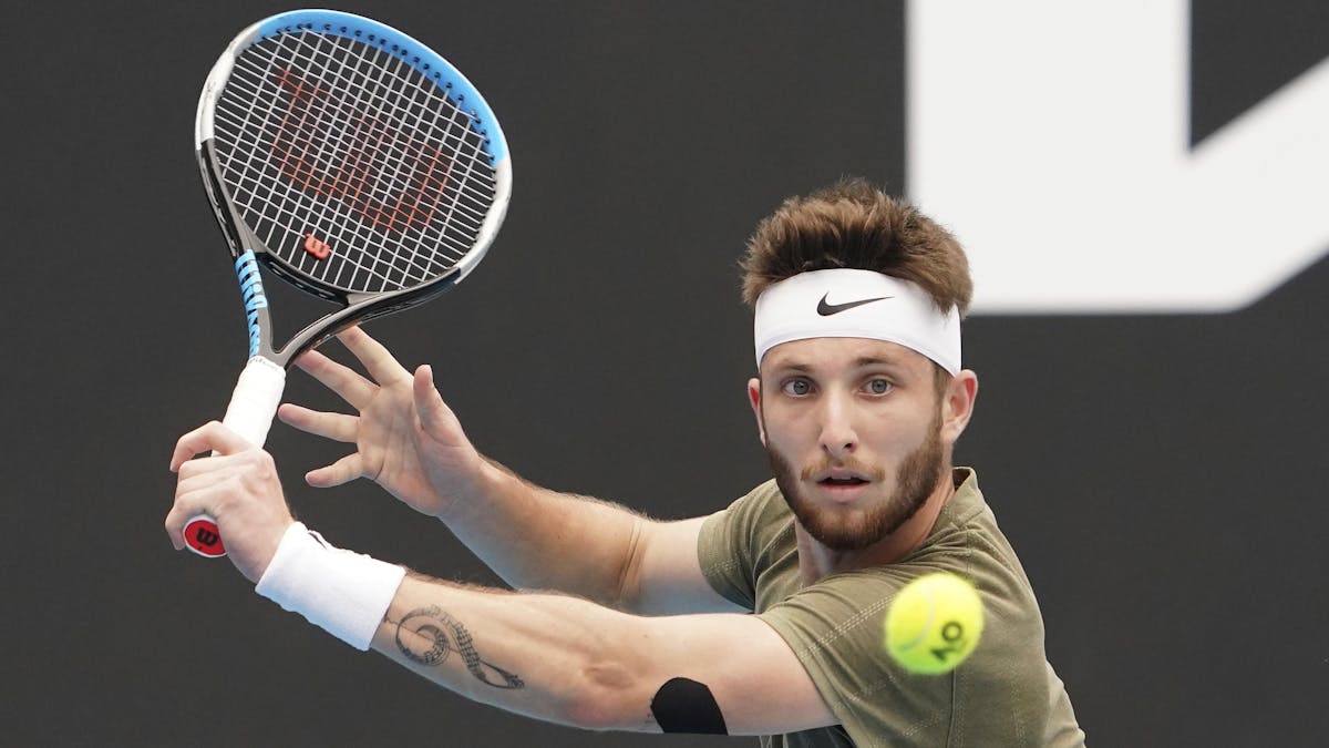 Corentin Moutet ©Tennis Australia / Scott Barbour