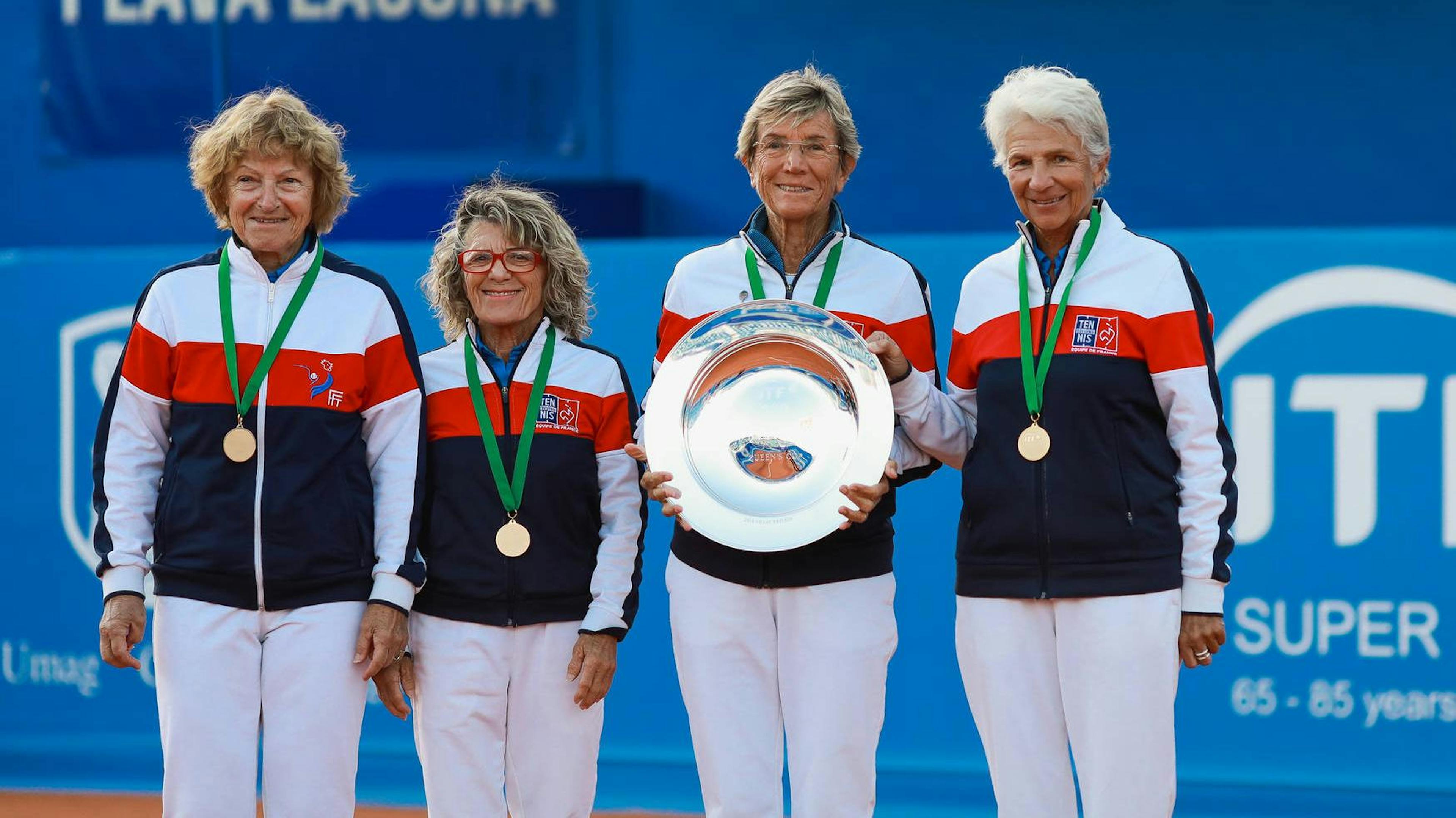 Michèle Bichon, Sylvie Galfard-Kirsten, Jeannette Garnier et Frédérique Caillard