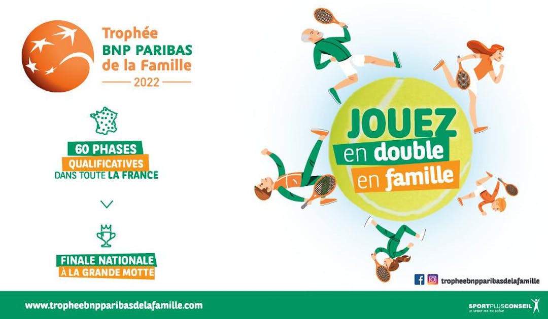 Trophée BNP Paribas de la Famille : inscrivez-vous ! | Fédération française de tennis