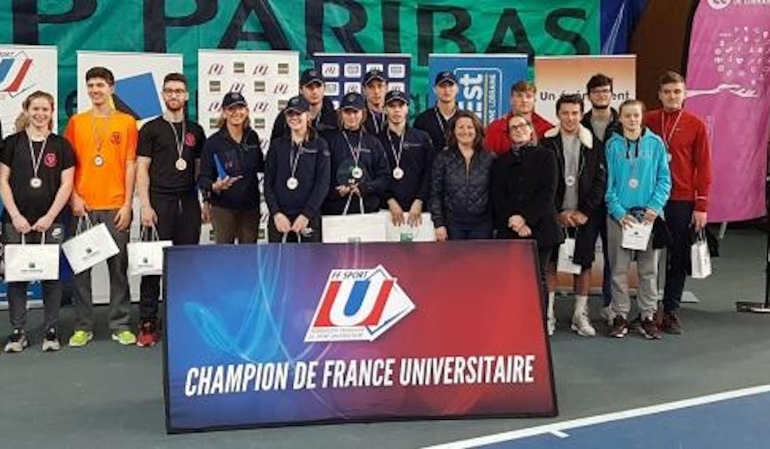 Tennis Universitaire : Grenoble, Bordeaux et Paris champions de France | Fédération française de tennis