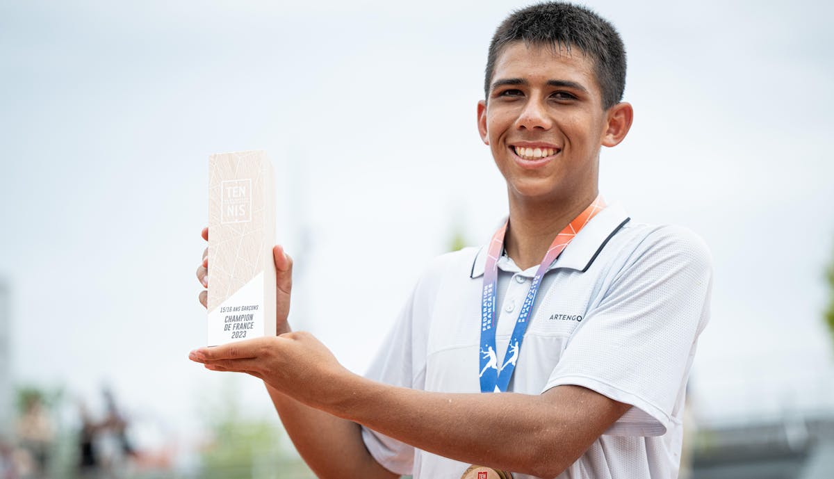 15/16 ans garçons : Heremana Courte marque l’histoire | Fédération française de tennis