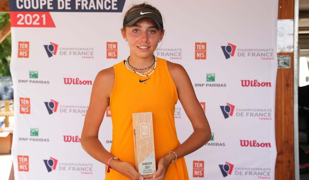 15-16 ans : Lucie Pawlak ne s'arrête plus ! | Fédération française de tennis