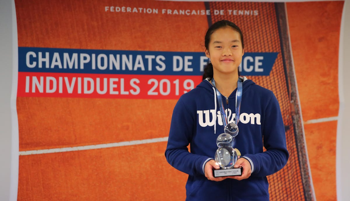 13/14 ans filles : Jenny Lim, si calme et pourtant si forte | Fédération française de tennis