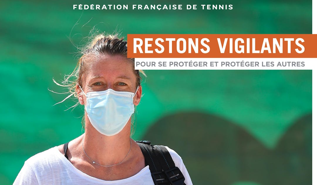 Gestes barrières - Les affiches pour vos clubs | Fédération française de tennis
