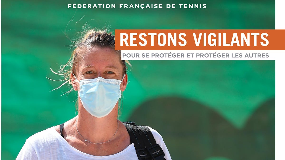 Gestes barrières - Les affiches pour vos clubs | Fédération française de tennis