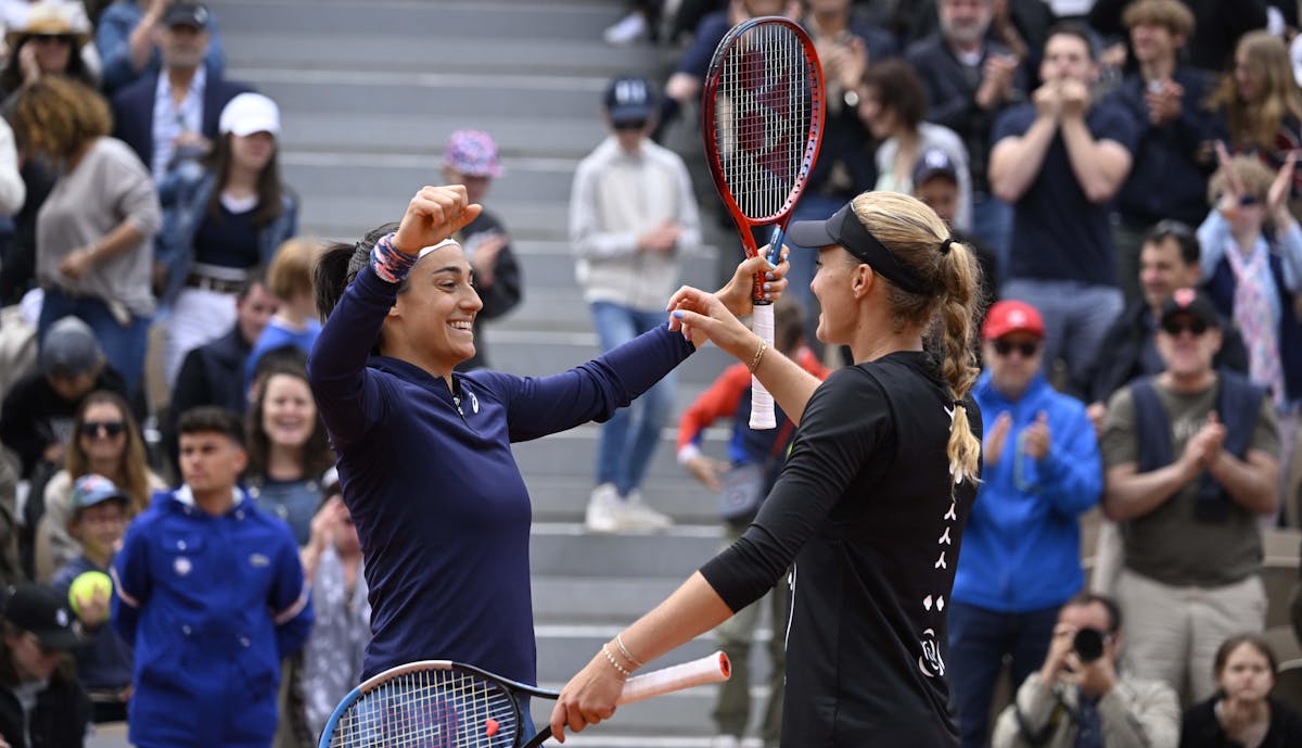 Garcia et Mladenovic renversantes, les juniors bien lancés | Fédération française de tennis