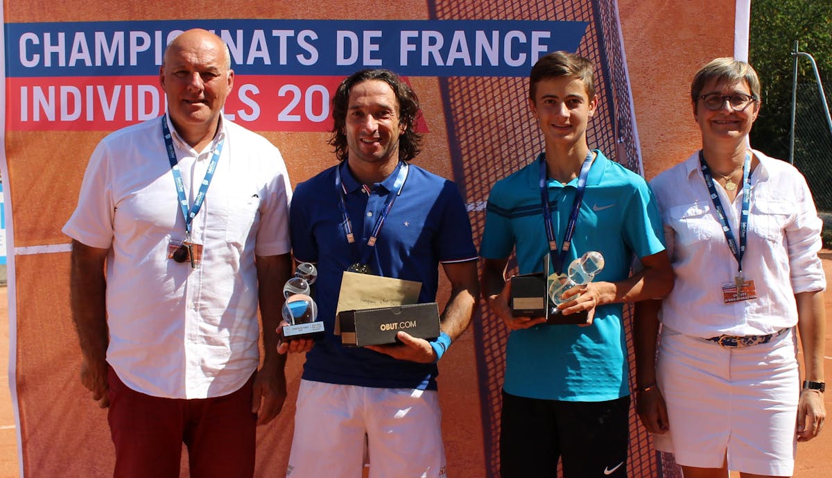4e série messieurs : Pierre Guiraud, papa gagnant ! | Fédération française de tennis