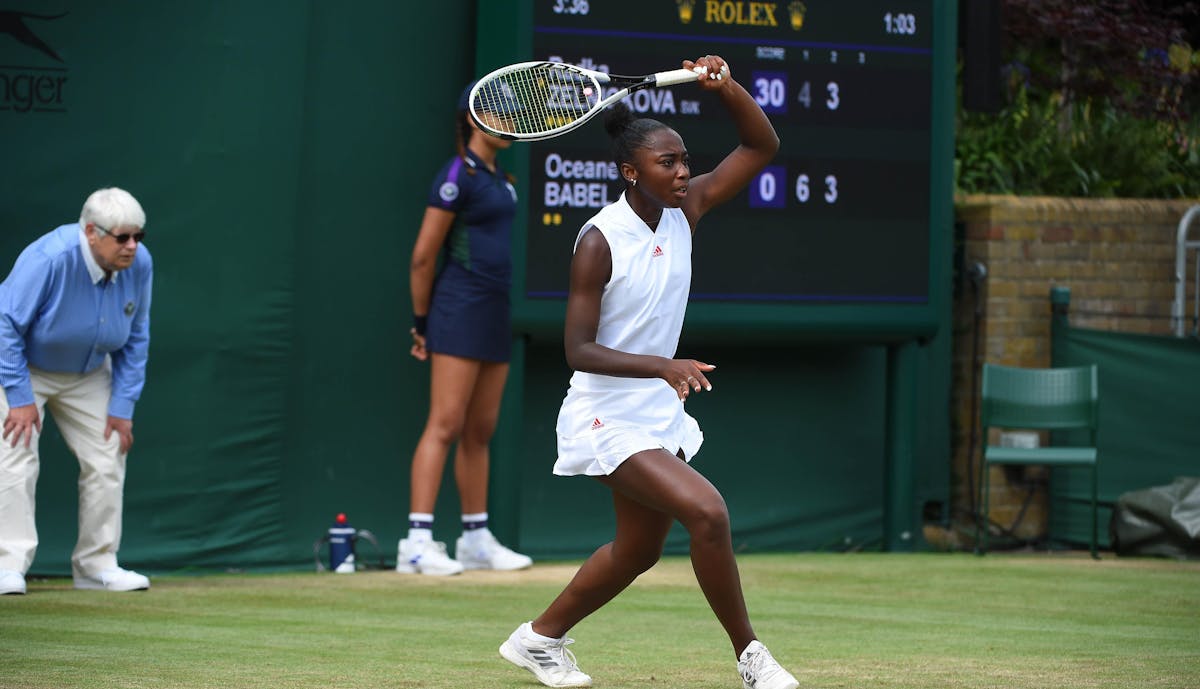 Wimbledon J8 : Babel lance les juniors | Fédération française de tennis