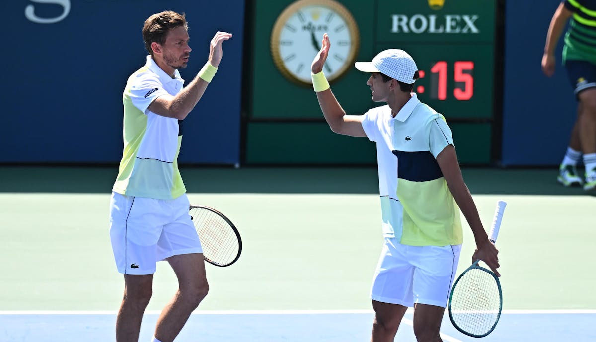 Nicolas Mahut et Pierre-Hugues Herbert : "Ca nous donne raison de toujours jouer ensemble" 